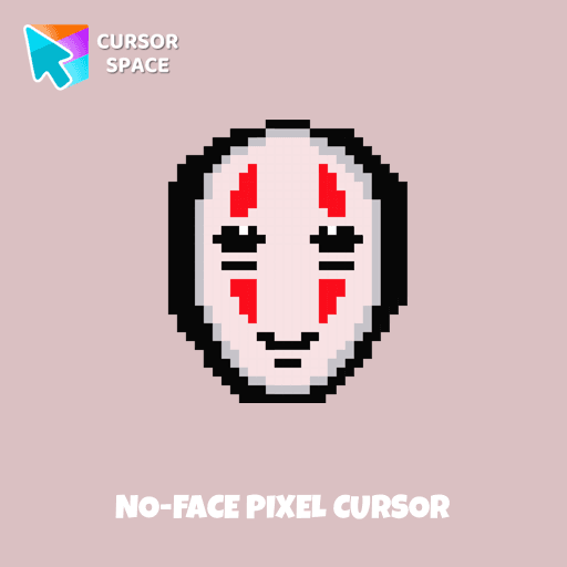 No-Face Pixel cursor